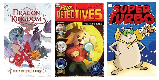 10 Little Simon Graphic novels